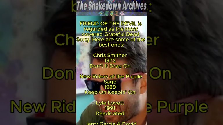 Grateful Dead’s ‘Friend of the Devil’: The Most Covered Song In Dead History